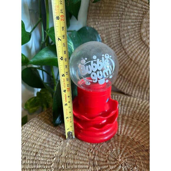 Red Bubble Gum Machine toy - Picture 2 of 7